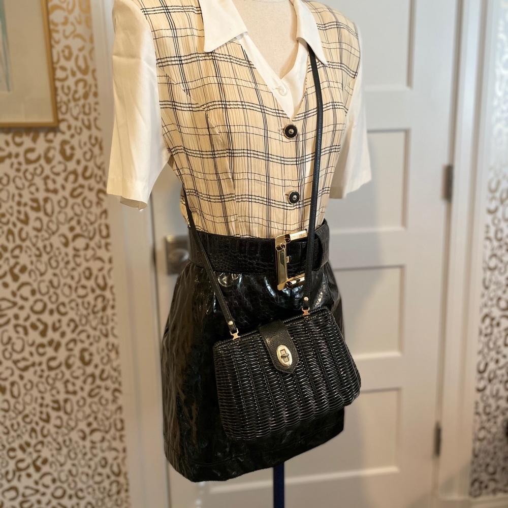 Little Black Basket purse